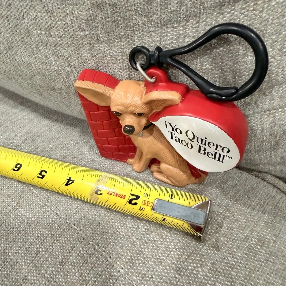 Vintage Taco Bell Chihuahua Keychain Yo Quiero Taco Bell‎ Clip